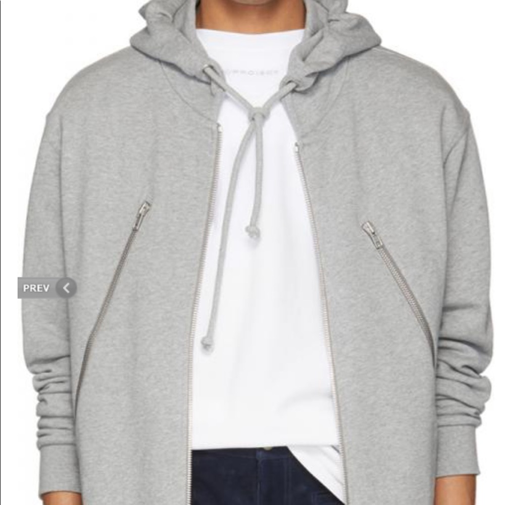 Maison Margiela Mens Five-Zip Hoodie - BRAND NEW - Picture 4 of 16